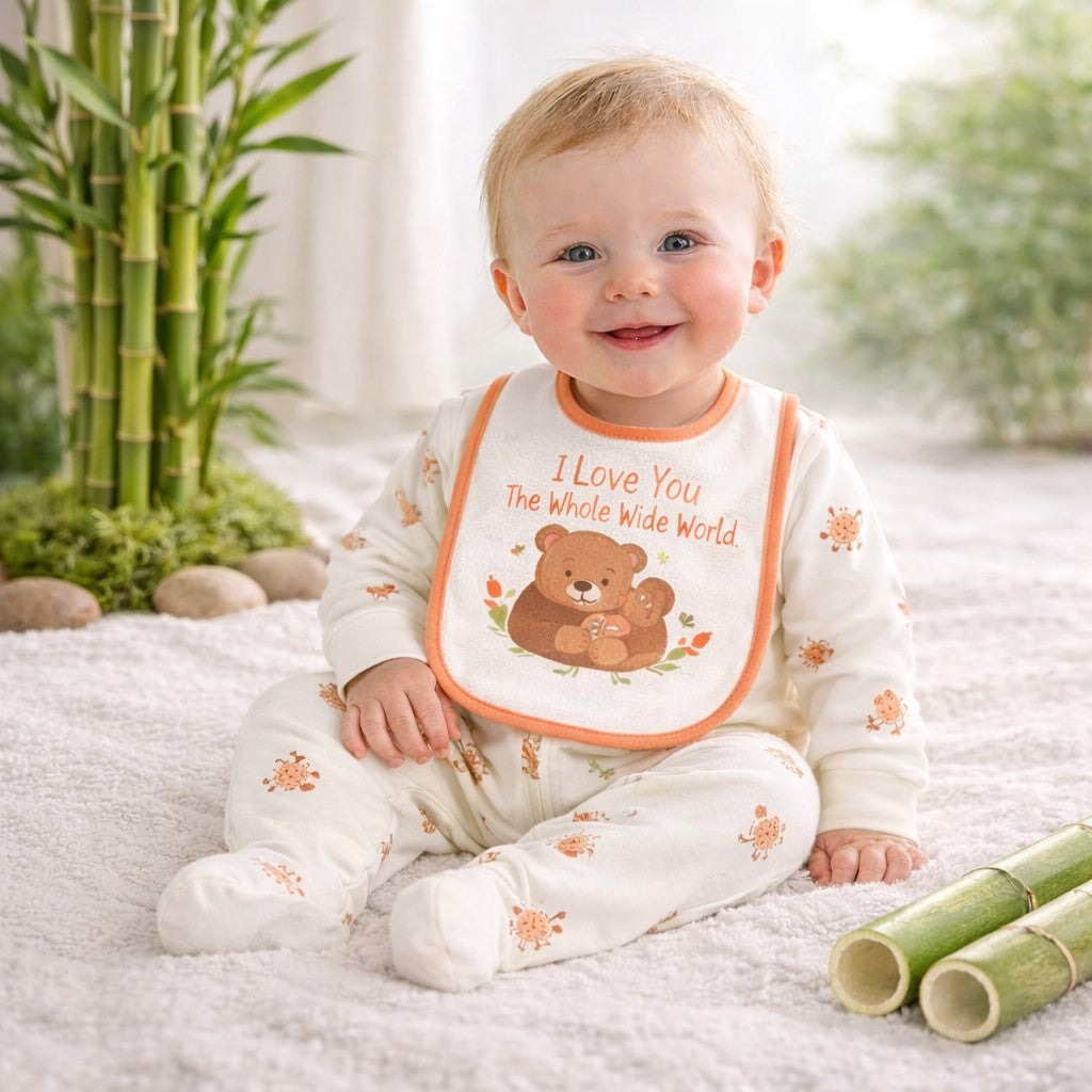 Organic Footed Jammie w/ Bib