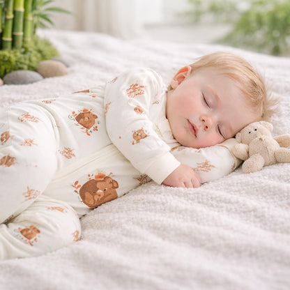 Organic Footed Jammie w/ Bib