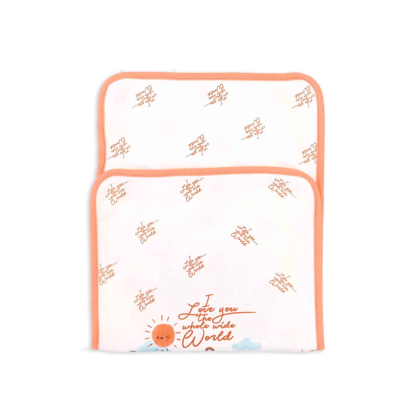 Organic Cotton Burp Pad (2-pack)