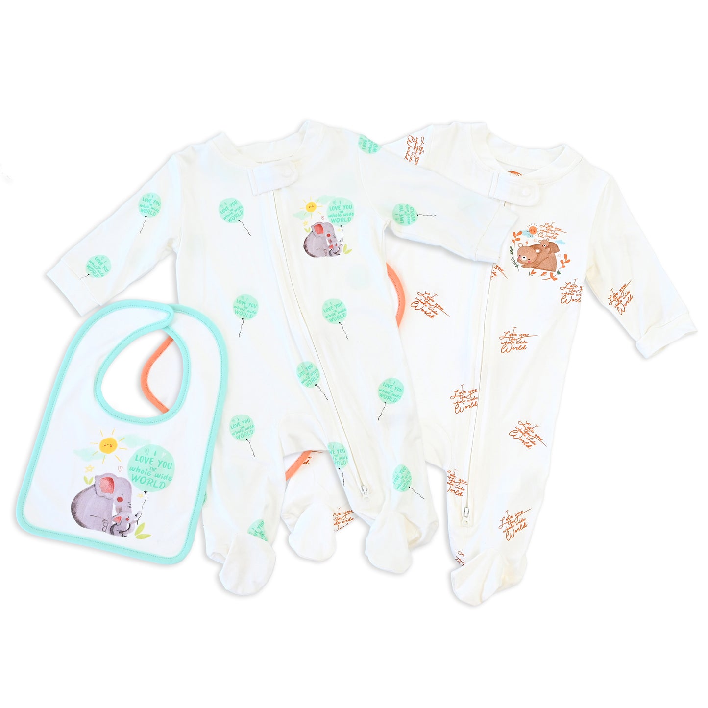 Organic Footed Jammie w/ Bib